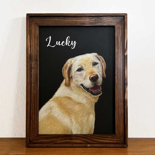 チョークアートオーダー制作